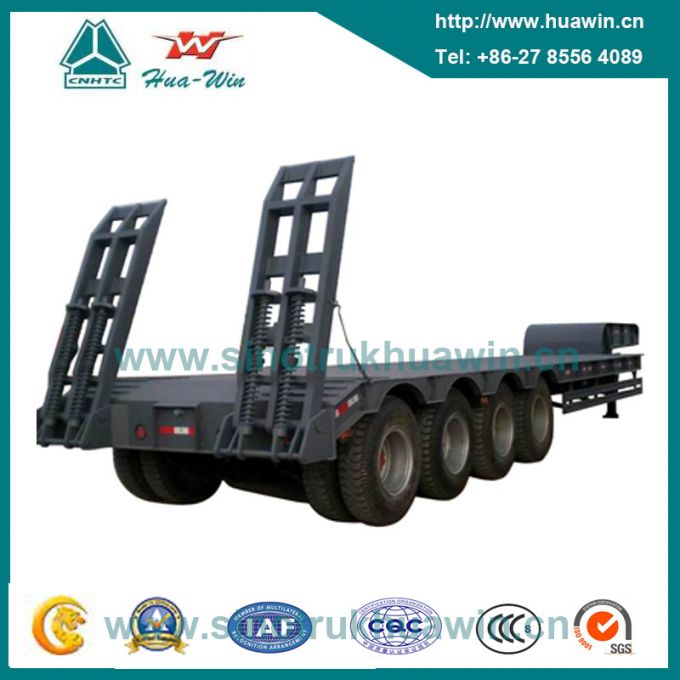 4 Axle Low Bed Semi Trailer 