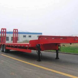 Sinotruk Low Bed Semi Truck with Two Axle