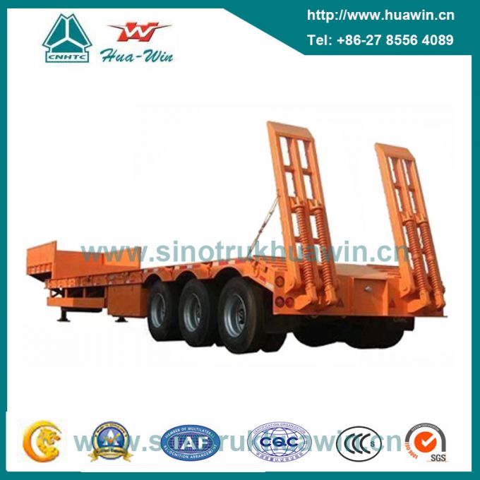 Triple Axle Low Bed Semi Trailer 