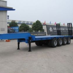 Huawin 4 Axle Low Bed Semi Trailer