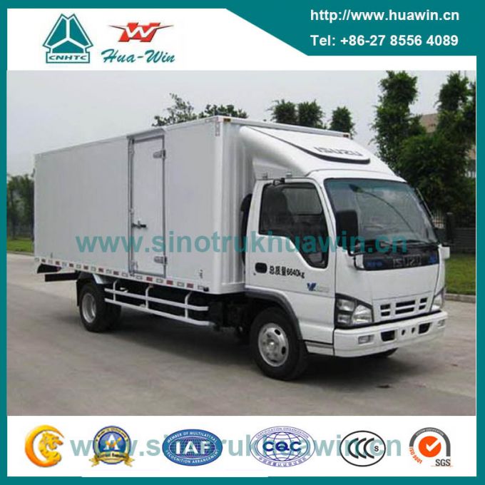 Isuzu 7 Ton 4X2 Euro IV Light Duty Cargo Truck with Single Cabin 