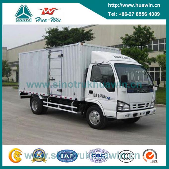 Isuzu 4X2 5 Ton 88HP Euro IV Light Duty Cargo Truck 