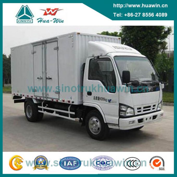 Isuzu 4 Ton Euro IV 4X2 Mini Cargo Truck Van Type 