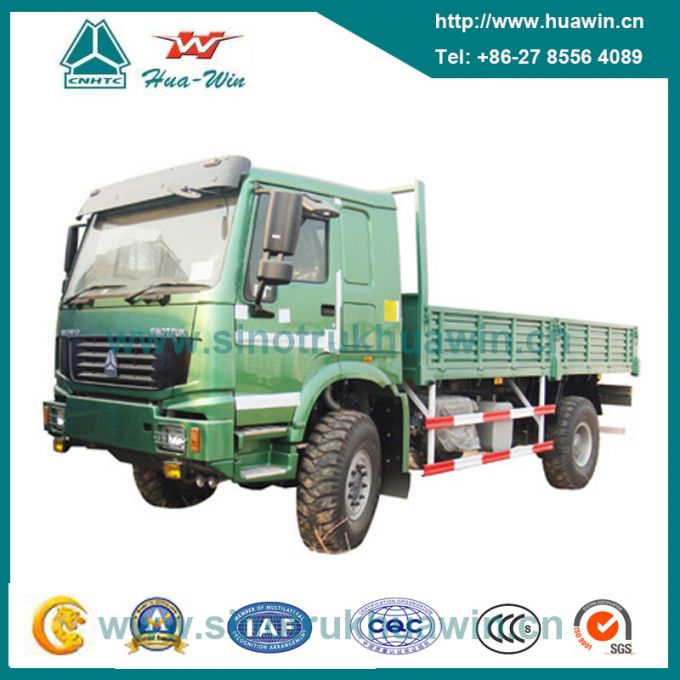 Sinotruk HOWO 4X4 All Wheel Drive Cargo Truck Euro 2 