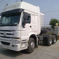 Sinotruk 3-Axle 371HP Heavy Duty Tractor Trailer