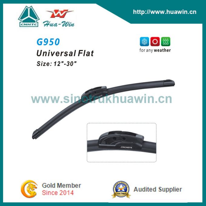 Rubber Universal Hybrid Wiper Blade for U Hook 