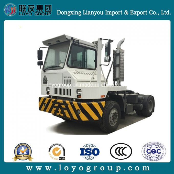 Sinotruk Hova Low-Speed Port Terminal 4X2 Tractor Truck Images 1