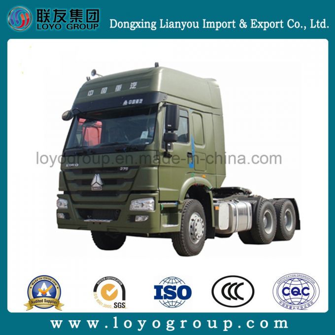 Sinotruk HOWO 371HP 6X4 Tractor Truck Images 1