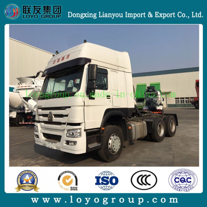HOWO 371HP 6X4 Head of Tractor Truck for Sale Images 1