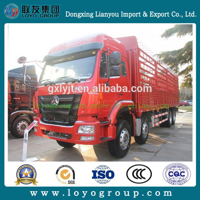 HOWO 8*4 Cargo Truck with Euro 3 Diesel Engine 