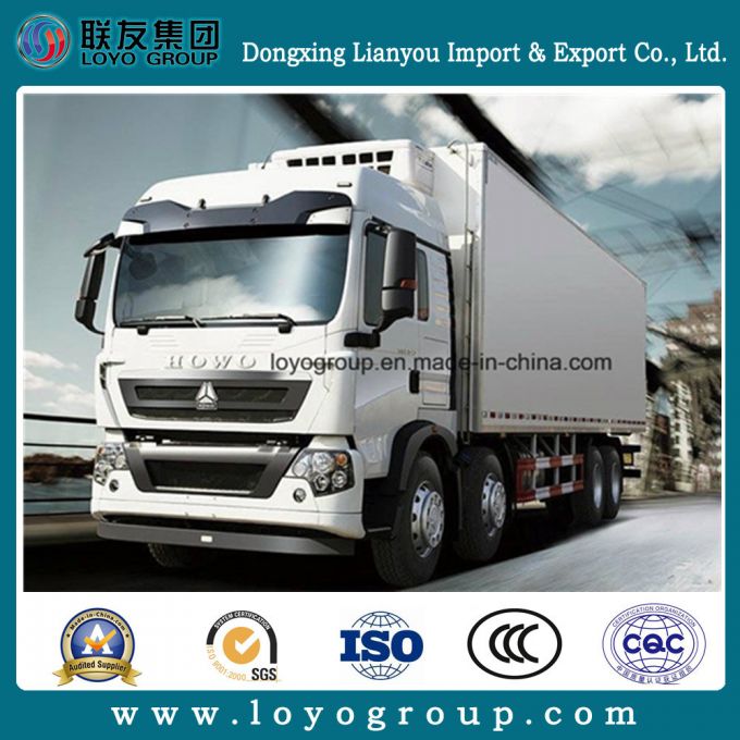 HOWO 8*4 Refrigerated Truck/Cooling Box Truck/Cooling Truck for Sale Images 1