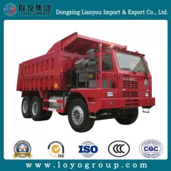 Diesel Sinotruk HOWO 70tons 420HP 6X4 30m3 Mining Dumper Truck
