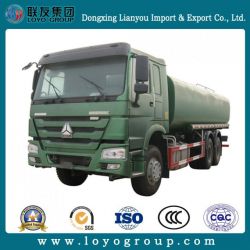 HOWO 8X4 30 Cubic Water Tank Truck with Flat Cab