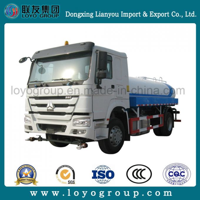 Sinotruk HOWO 6X4 Water Truck with 12000L Water Tank Truck Images 1