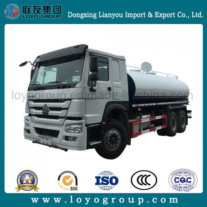 Sinotruk HOWO 6X4 20000L Water Sprinkle Tank Truck 