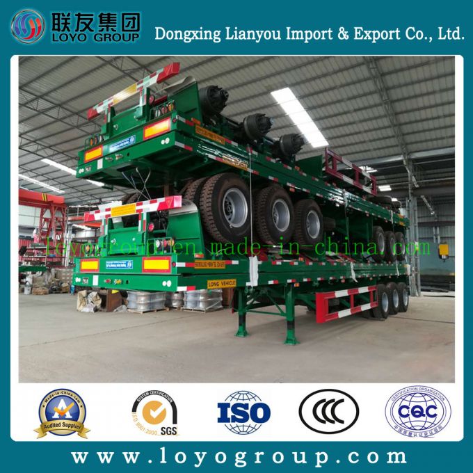 20FT and 40FT Container Semi Trailer for Sale Images 1