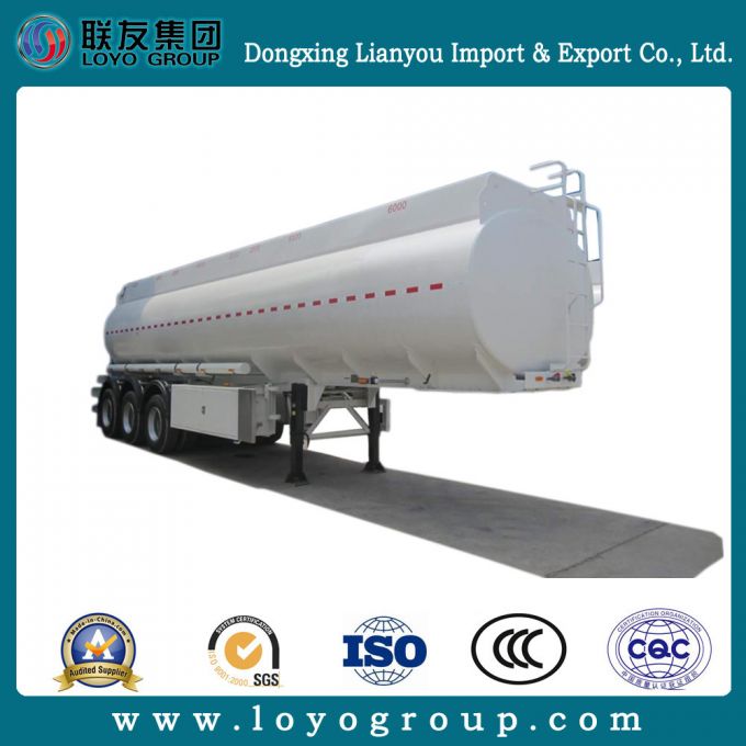 China Best Quality Tri-Axle 45000L Oil Tanker Trailer for Sale Images 1