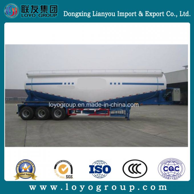 73cbm Bulk Cement /Coal Powder Tank Semi Trailer Images 1