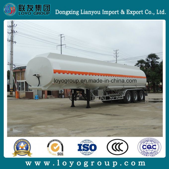 Fuel Tanker Semi Trailer with 3 Axle Images 1