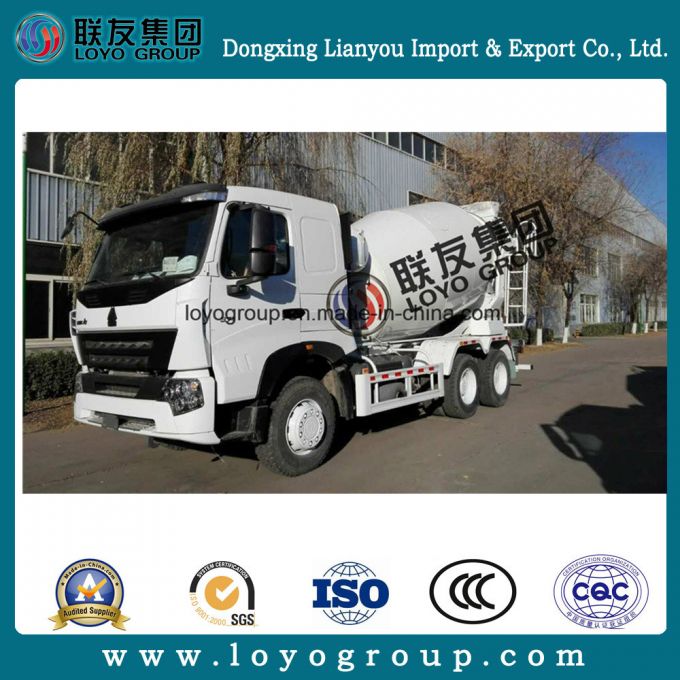 Howoa7 6*4 Self Load Concrete Mixer Truck Images 1