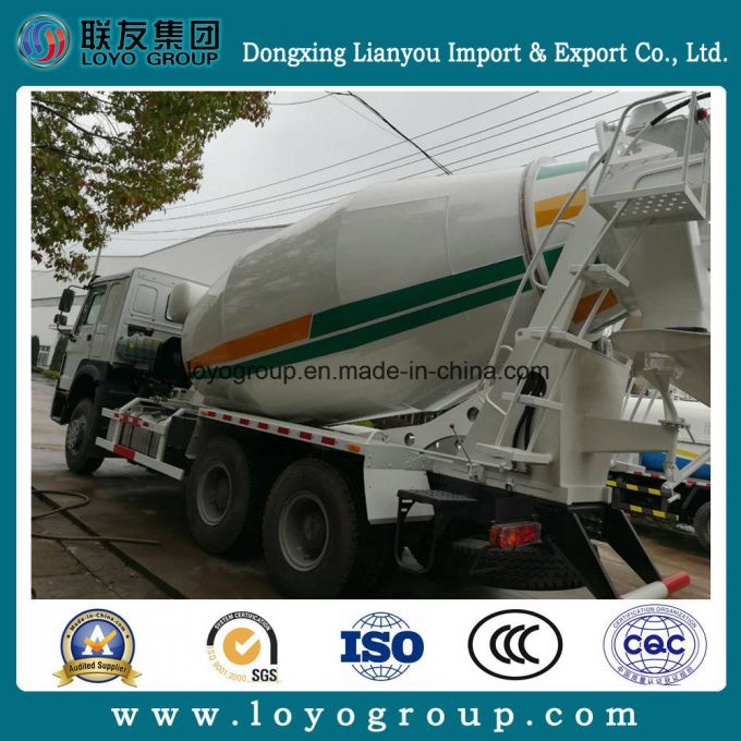 Sinotruk HOWO 6X4 12m3 Concrete Mixer Truck for Sale 