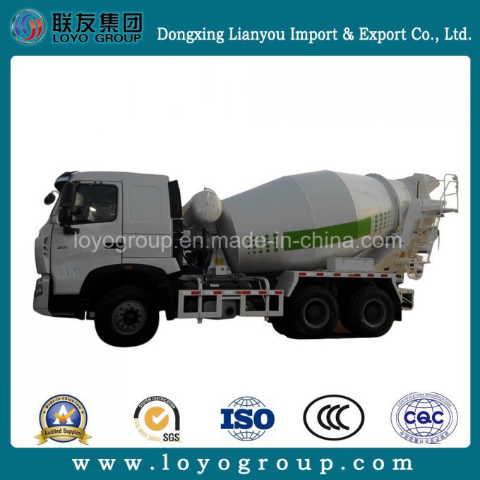 Sinotruk HOWO-A7 Concrete Mixer Truck Images 1