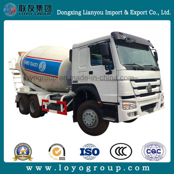 Sinotruk HOWO 6X4 10m3 Concrete Mixer Tank Truck 