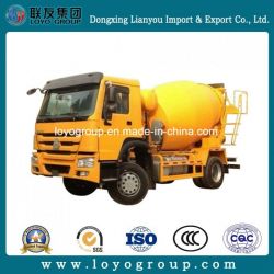 Sinotruk HOWO 4X2 6m3 Concrete Mixer Machine Pump Truck