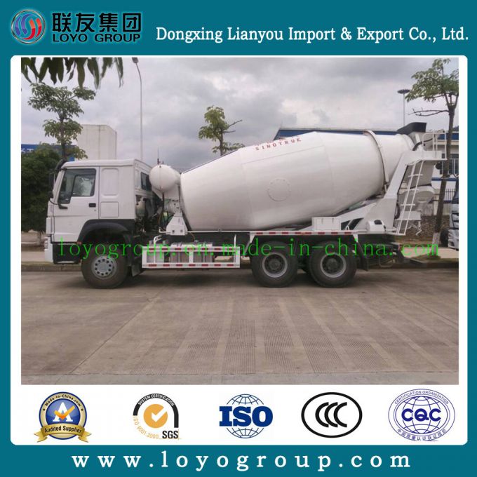 6X4 Sinotruk HOWO Concrete Mixer Truck Images 1