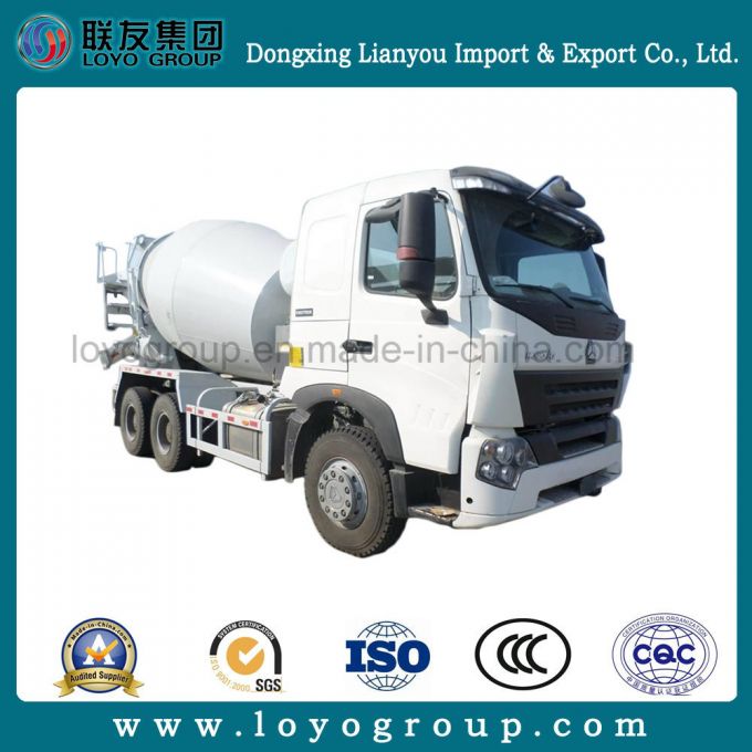 Sinotruk HOWO-A7 10m3 12m3 Concrete Mixer Truck 