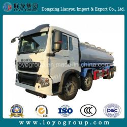 Sinotruk HOWO T5g 8X4 Fuel Truck 18000L Aluminium Oil Tank Truck