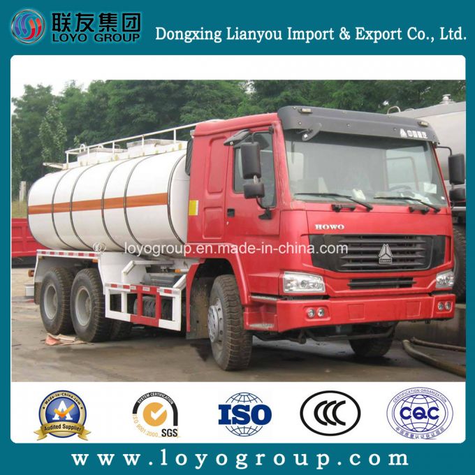 Sinotruk HOWO 10 Wheelers Capacity Fuel Oil Tank Truck 