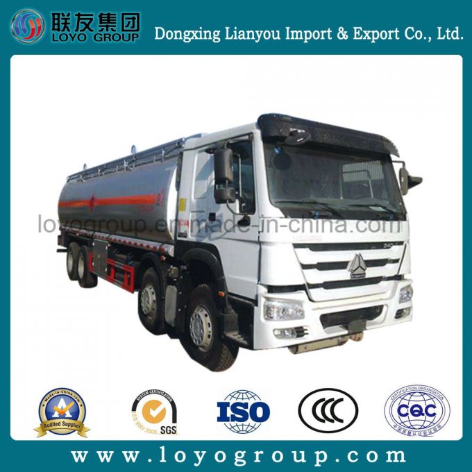 Sinotruk HOWO Oil Tank 25000L 12-Wheeler Truck Images 1