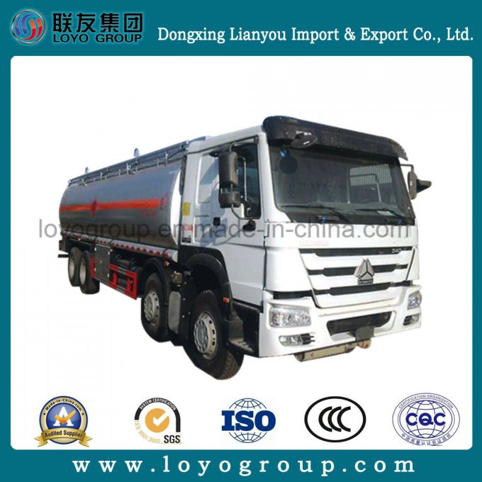 Sinotruk HOWO Oil Tank 25000L 12-Wheeler Truck 