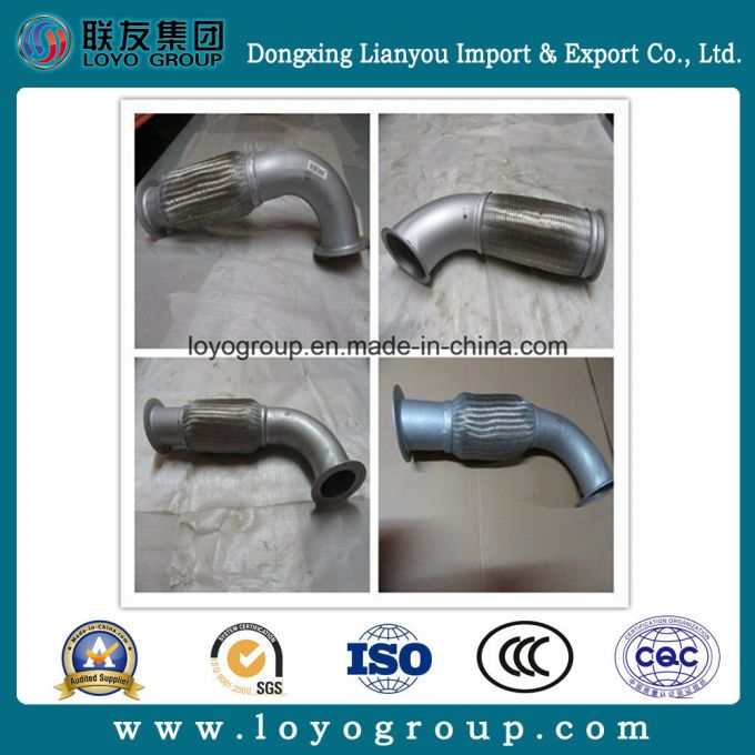 Sinotruck Spare Parts HOWO Truck Flexible Exhaust Pipe Images 1