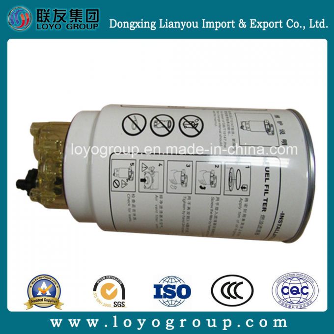 Auto Part Fuel Filter Oil Filter for Truck Engine Images 1