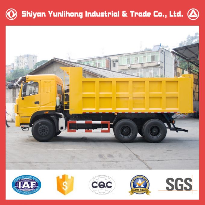 6X4 25t 3 Axle Heavy Tipper Dump Truck 