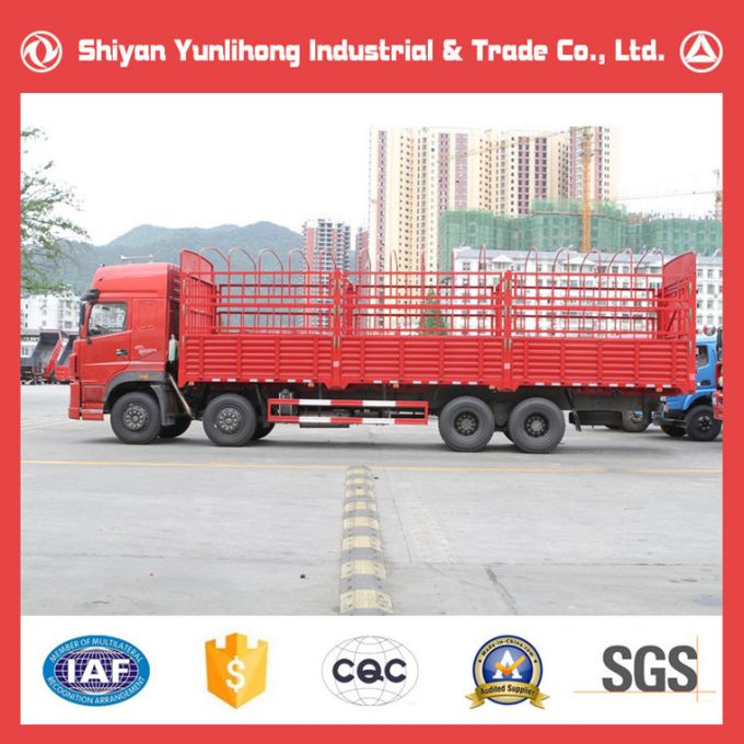 8X4 Warehouse Gate Cargo Truck/Stake Heavy Lorry Truck 