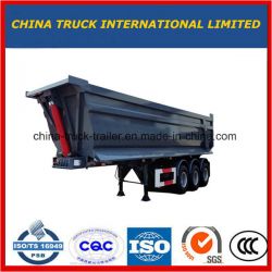 50 Ton 3axles Tipper Trailer Tractor Dump Trailer for Sale