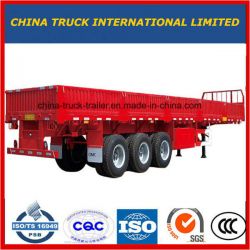High Quality Stake Semi Trailer with 3 Axles