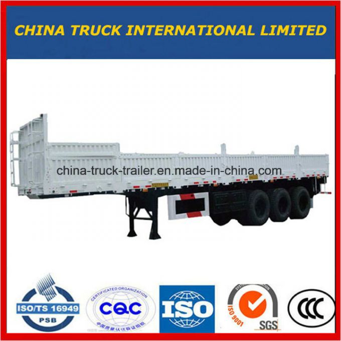 Hot Sale Sidewall Board Bulk Cargo Semi Trailer 