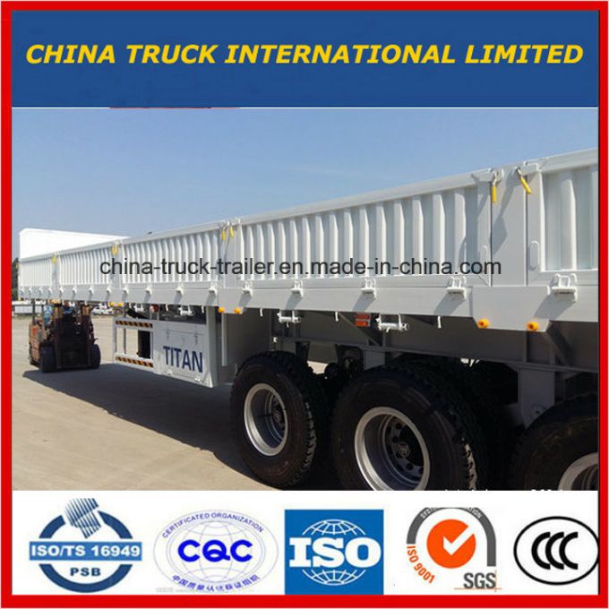 White Color Van-Type Truck Cargo Semi-Trailer Images 1
