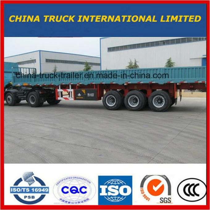 China Best Brand Fence-Like Bulk Cargo Transport Semi Trailer 