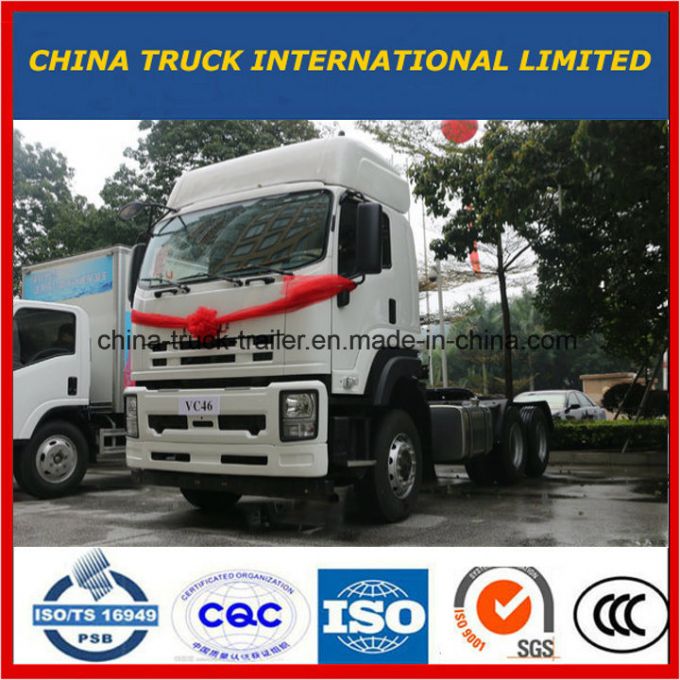 Isuzu Heavy Duty Vc46 6*4 Tractor Head Tractor Truck (QL4250UKCZ) 