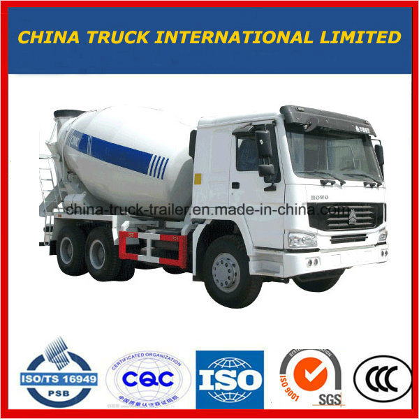 10m3 HOWO Concrete Mixer Truck/Cement Mixing 