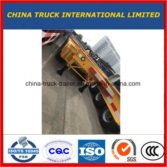 40t Payload Heavy Skeleton Container Chassis Truck Semi Trailer 