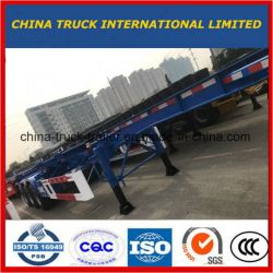 3 Axle 40FT Container Skeleton Skeletal Truck Tractor Semi Trailer