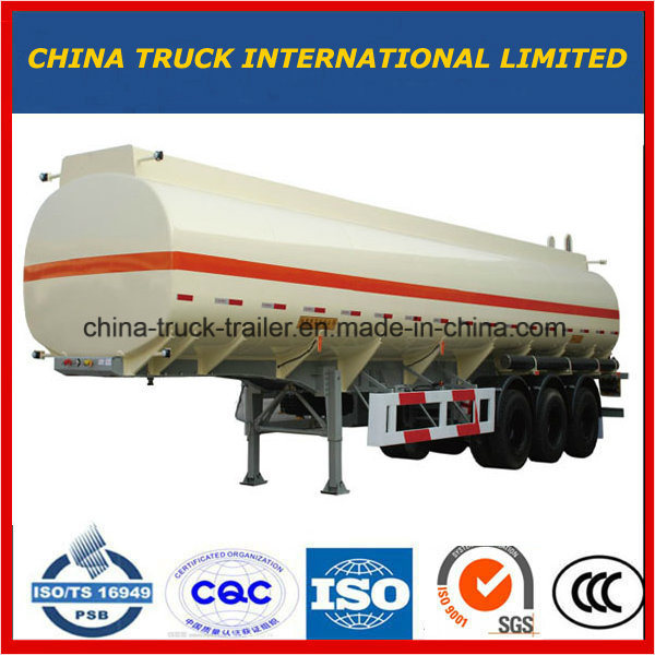 3 Axles 45000L LPG Tank Semi Trailer 