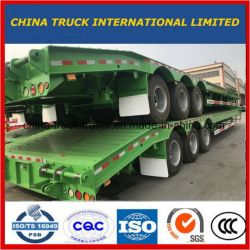 3 Axles Goose-Neck Lowbed Semi Trailer