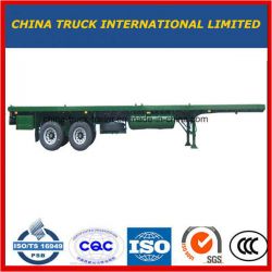 3 BPW Axles 40FT Container Flat Bed Semi Trailer